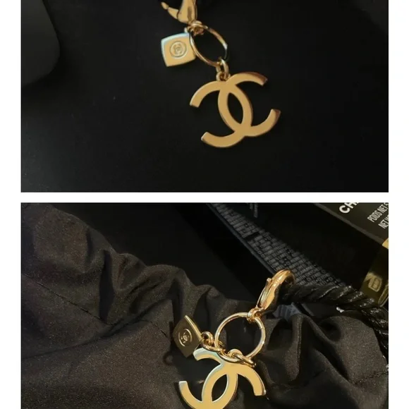 Chanel Gold Logo Charm - Picture 6 of 8
